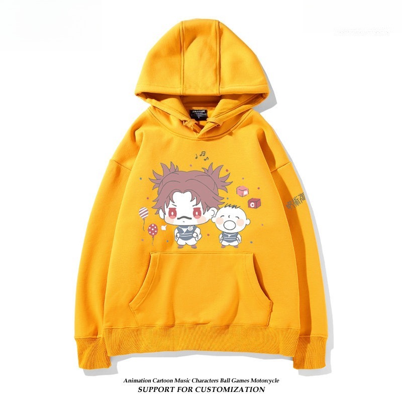 咒術迴戰 聯名衛衣2026秋冬新款親子情侶裝連帽衛衣