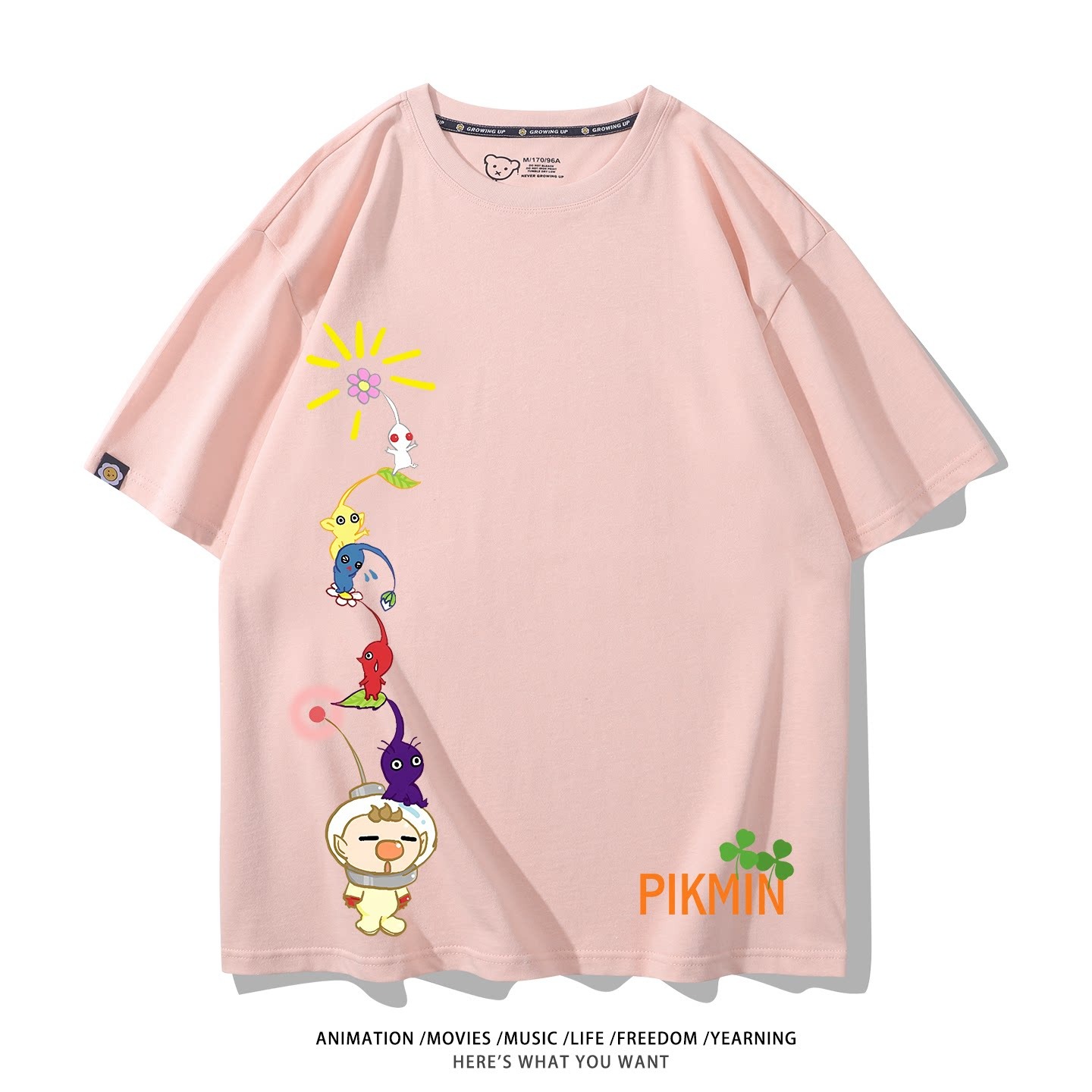 皮克敏PIKMIN4 印花短袖T恤