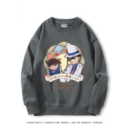 名偵探柯南 聯名2024親子情侶裝 圓領長袖