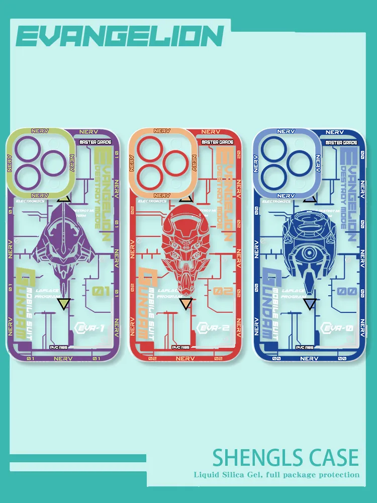 EVA新世紀福音戰士 天使眼透明防摔軟殼