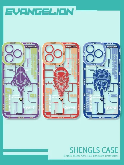EVA新世紀福音戰士 天使眼透明防摔軟殼