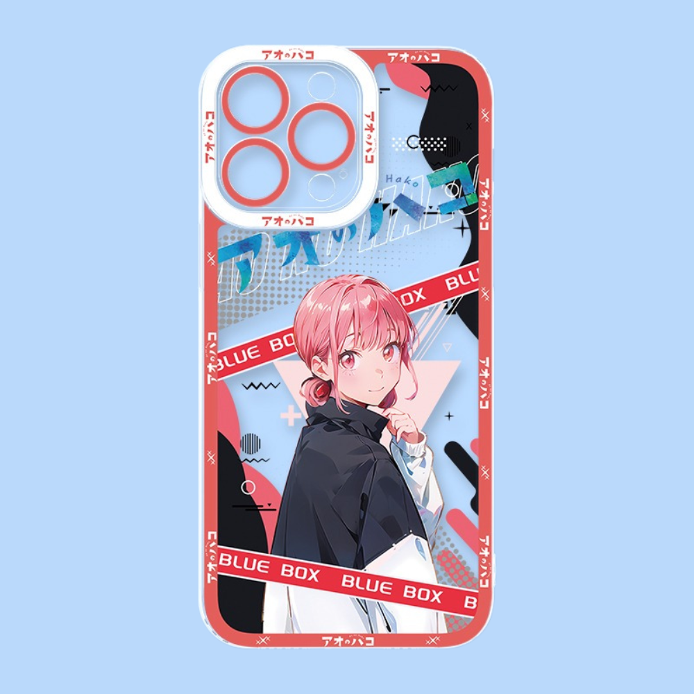 藍箱天使眼透明防摔軟殼