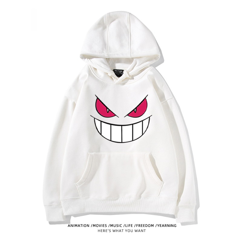 寶可夢 聯名衛衣2024秋冬新款親子情侶裝薄絨款連帽衛衣