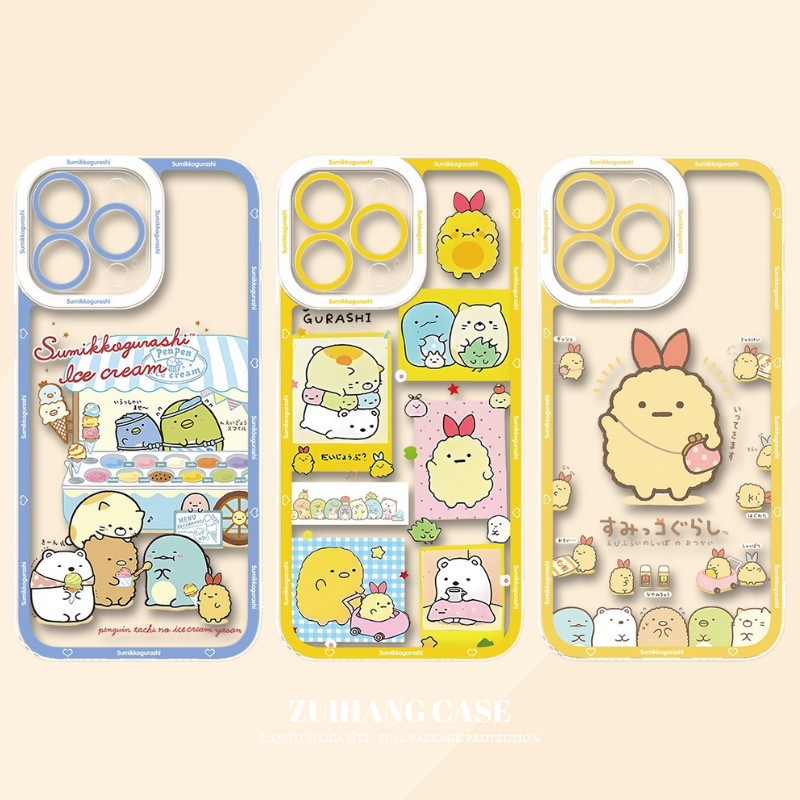 角落生物天使眼透明防摔軟殼