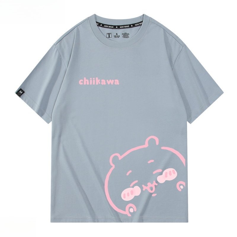 Chiikawa 2026親子情侶男女同款 印花短袖T恤