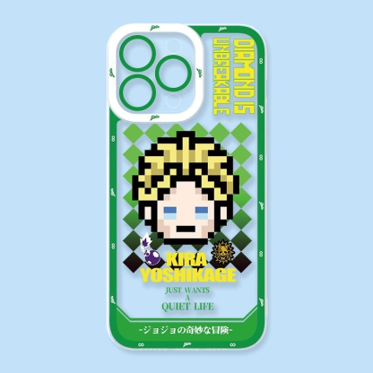 蘋果 系列JOJO的奇妙冒險天使眼透明防摔軟殼