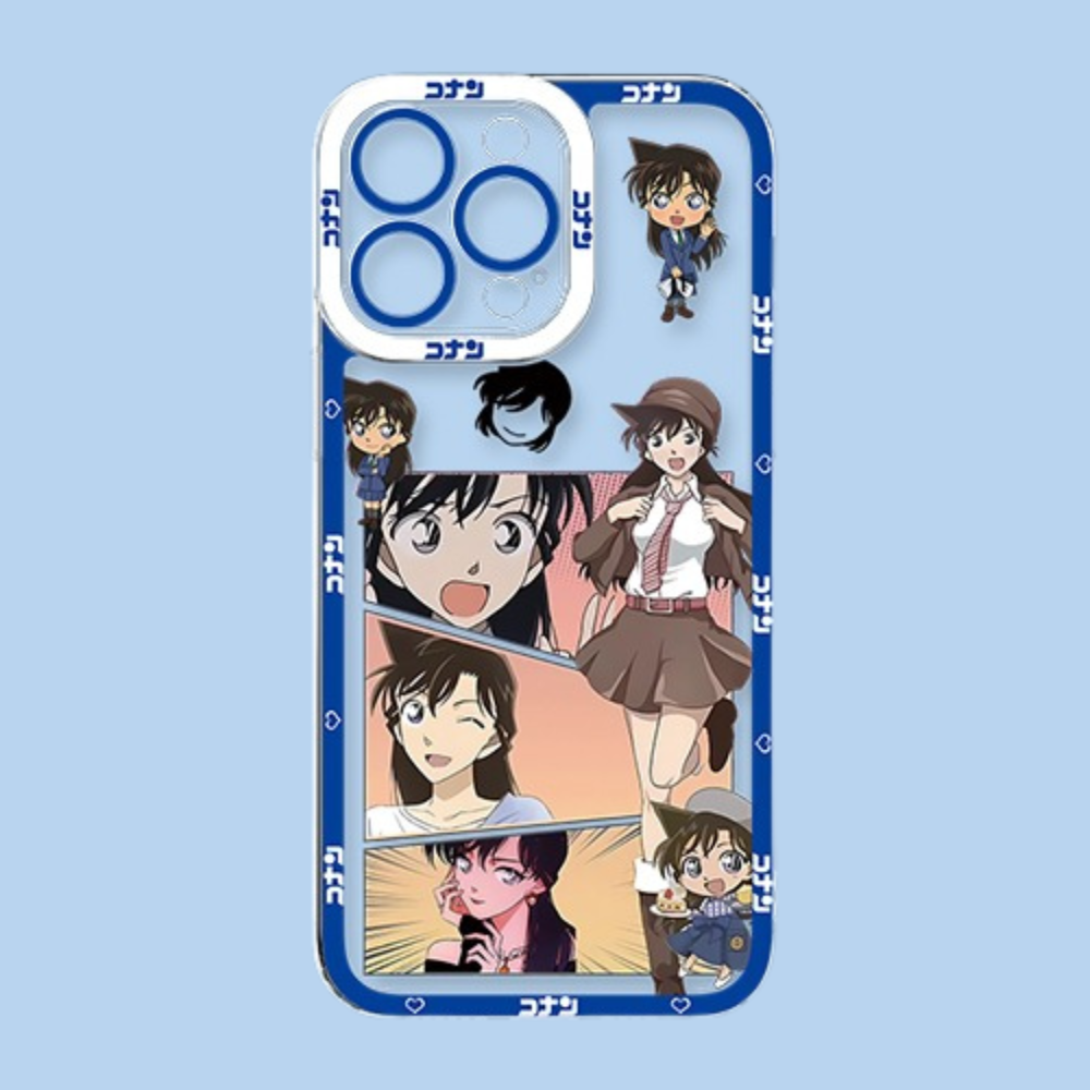 名偵探柯南天使眼透明防摔軟殼