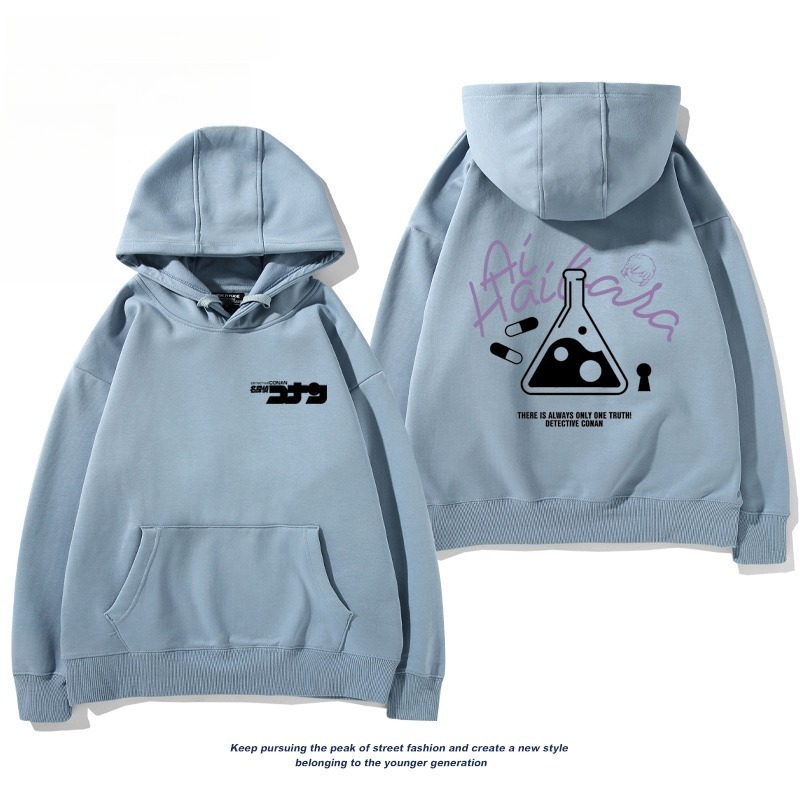 名偵探柯南 親子情侶男女連帽衛衣