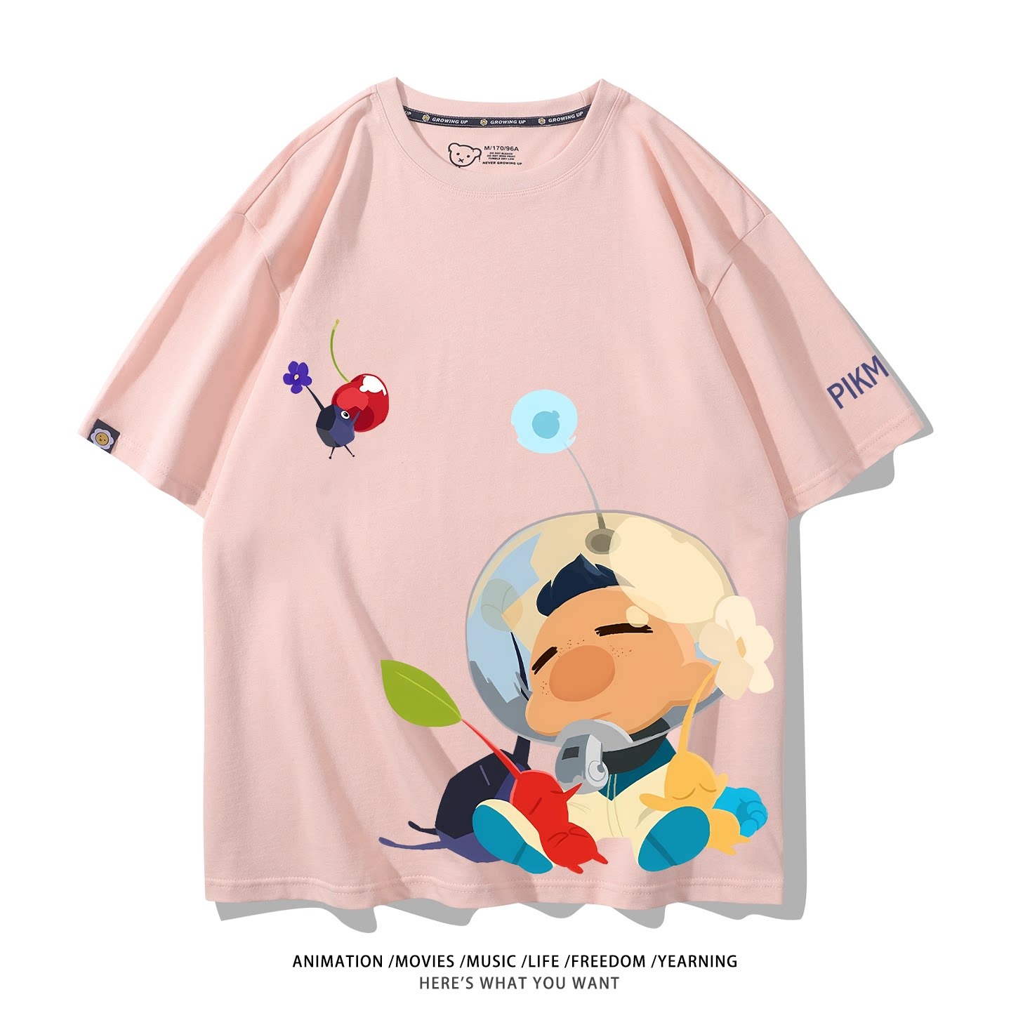 皮克敏PIKMIN4 印花短袖T恤