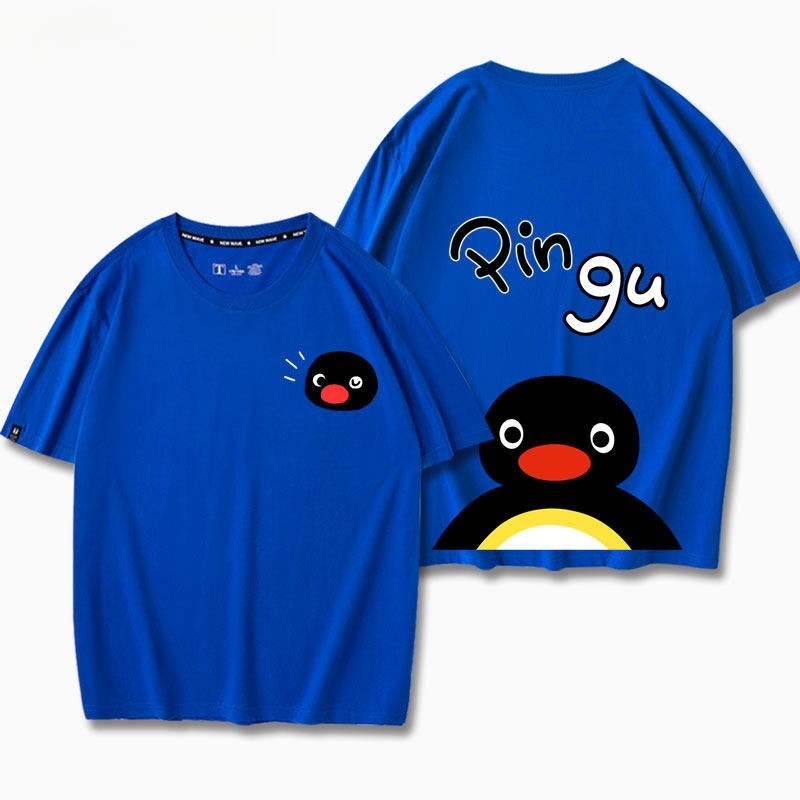 企鵝家族Pingu 印花短袖T恤
