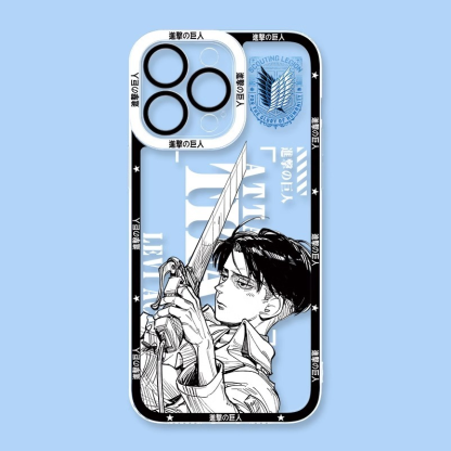 進擊的巨人天使眼透明防摔軟殼