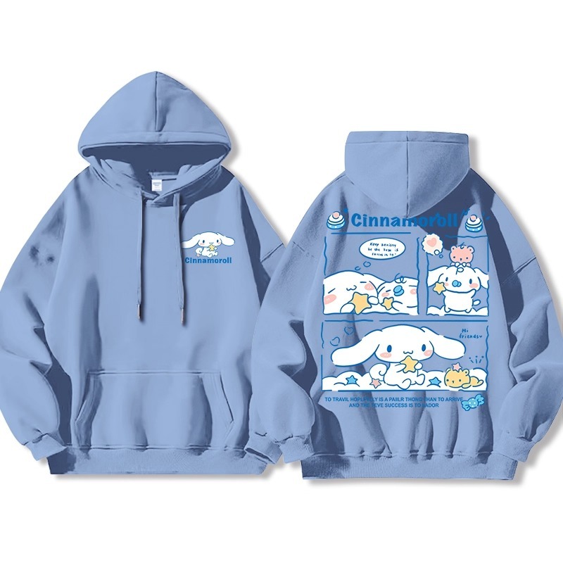 三麗鷗 聯名衛衣2025秋冬新款親子情侶裝連帽衛衣