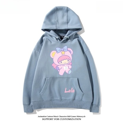 雙子星little twinstars新款 親子情侶男女連帽衛衣