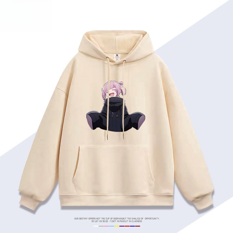 徹夜之歌七草薺 親子情侶男女連帽衛衣