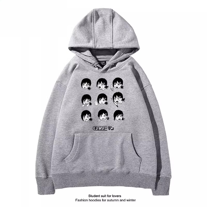 鏈鋸人 聯名衛衣2025秋冬新款 親子情侶裝連帽衛衣