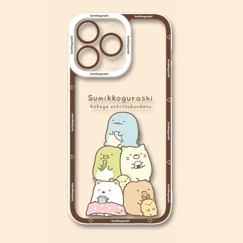 角落生物天使眼透明防摔軟殼