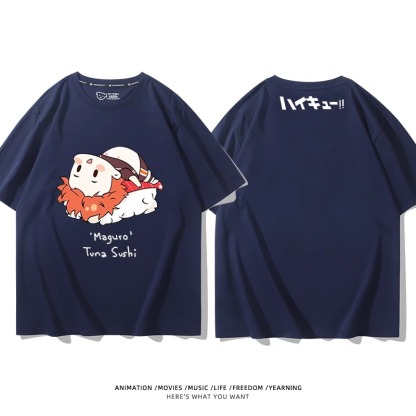 排球少年 2024親子情侶男女同款 純棉T恤