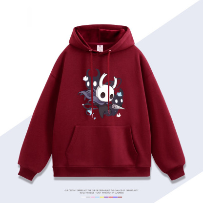 空洞騎士 2025秋冬新款 親子情侶男女連帽衛衣