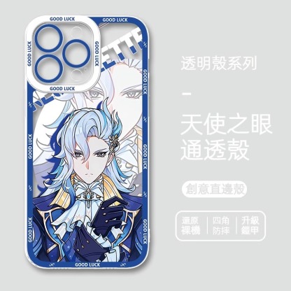 原神楓丹天使眼透明防摔軟殼