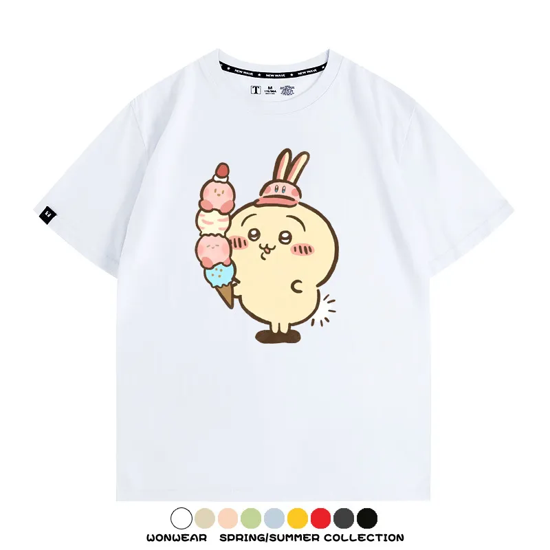 【特價商品！！】 Chiikawa 2025親子情侶男女同款 短T 【折扣買兩件第三件全減免！買二送一 ！買五送二！兩件起送】