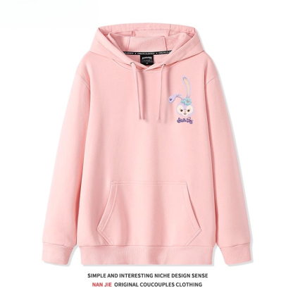 星黛露達菲 聯名衛衣2025秋冬新款 親子情侶裝連帽衛衣