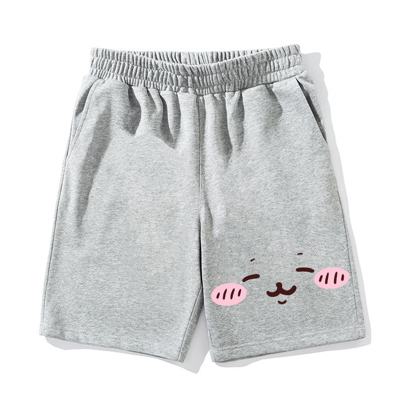 Chiikawa聯名衛衣2024秋冬新款親子情侶裝薄絨款連帽衛衣