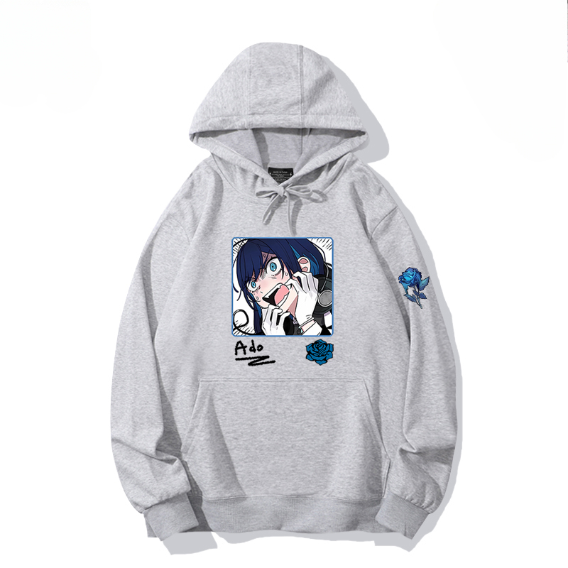 Ado歌手同人 寬鬆百搭 秋冬款 寬鬆連帽衛衣