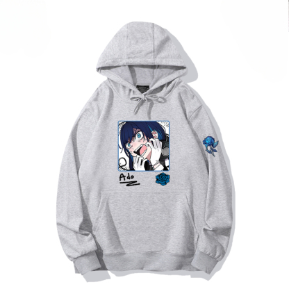 Ado歌手同人 寬鬆百搭 秋冬款 寬鬆連帽衛衣