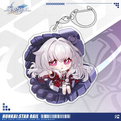 崩壞星穹鐵道愛莉希雅彥卿希露瓦景元白露姬子亞克力鑰匙扣掛飾【單買三件起送】
