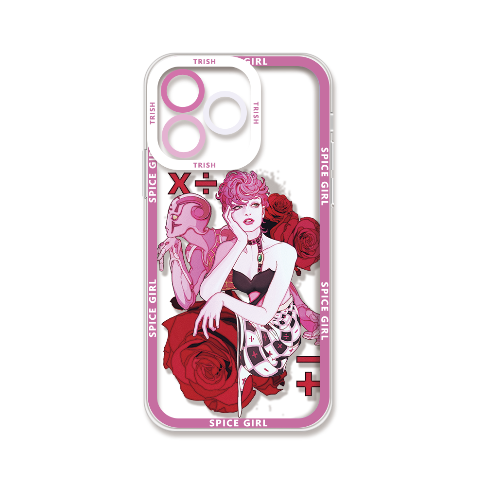 蘋果 系列JOJO的奇妙冒險 天使眼透明防摔軟殼