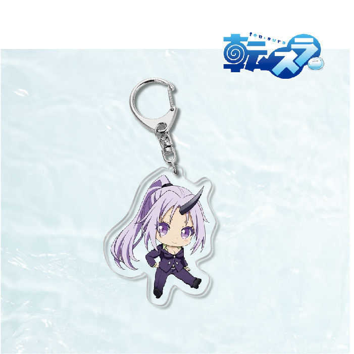 關於我轉生成爲史萊姆那件事萌王利姆露朱菜紫苑靜米莉姆鑰匙扣掛飾【單買三件起送】