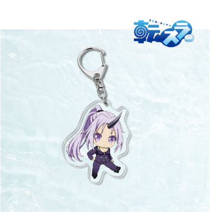關於我轉生成爲史萊姆那件事萌王利姆露朱菜紫苑靜米莉姆鑰匙扣掛飾【單買三件起送】