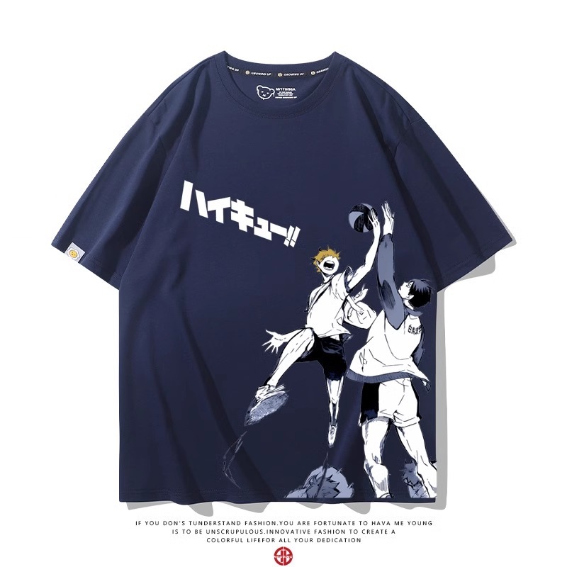 排球少年 2024親子情侶男女同款 純棉T恤