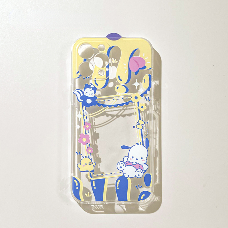 蘋果 系列三麗鷗天使眼透明防摔軟殼