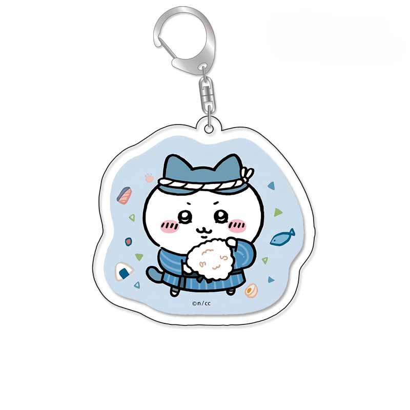 chiikawa 吉伊卡哇 亞克力鑰匙扣可愛小八創意烏薩奇公仔包 掛飾【單買三件起送】
