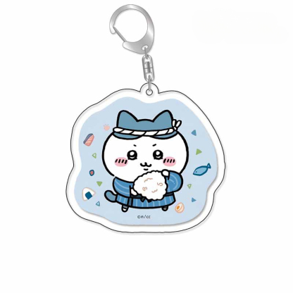 chiikawa 吉伊卡哇 亞克力鑰匙扣可愛小八創意烏薩奇公仔包 掛飾【單買三件起送】