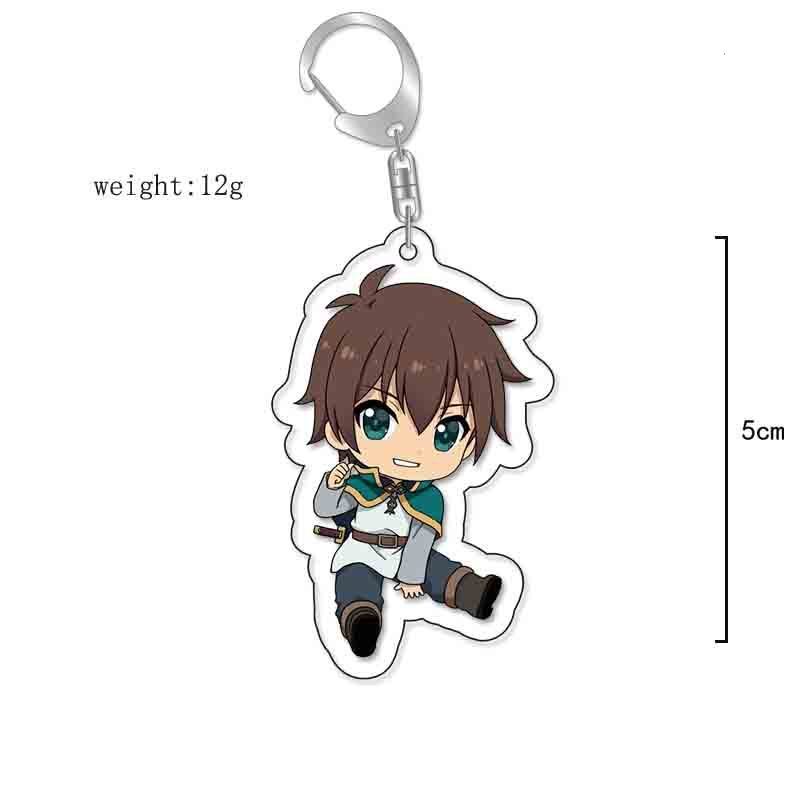 素晴爲美好的世界獻上祝福阿庫婭惠惠和真悠悠達克尼斯鑰匙扣掛飾【單買三件起送】
