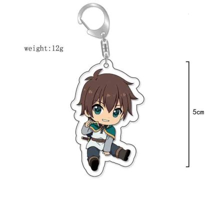 素晴爲美好的世界獻上祝福阿庫婭惠惠和真悠悠達克尼斯鑰匙扣掛飾【單買三件起送】