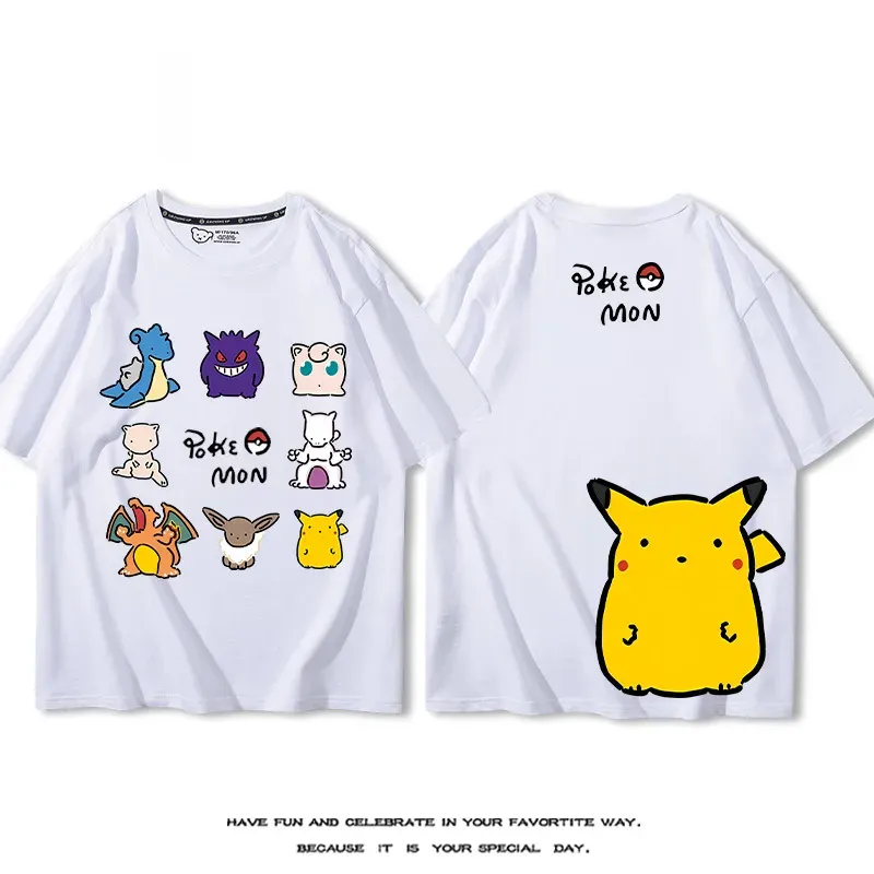 【特價商品！！】精靈寶可夢 2025親子情侶男女同款 短T【折扣買兩件第三件全減免！買二送一 ！買五送二！兩件起送】