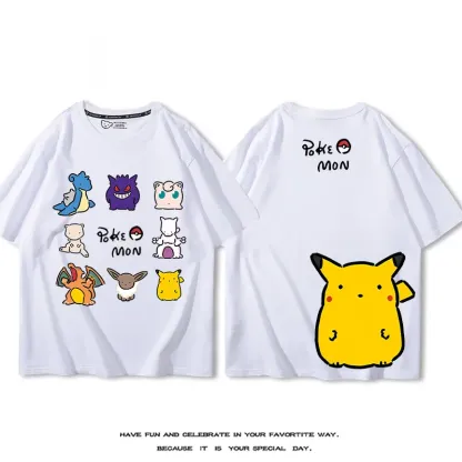 【特價商品！！】精靈寶可夢 2025親子情侶男女同款 短T【折扣買兩件第三件全減免！買二送一 ！買五送二！兩件起送】