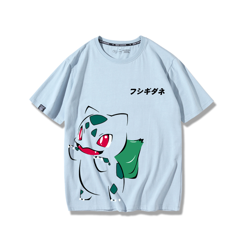 寶可夢 2024親子情侶男女同款 純棉T恤