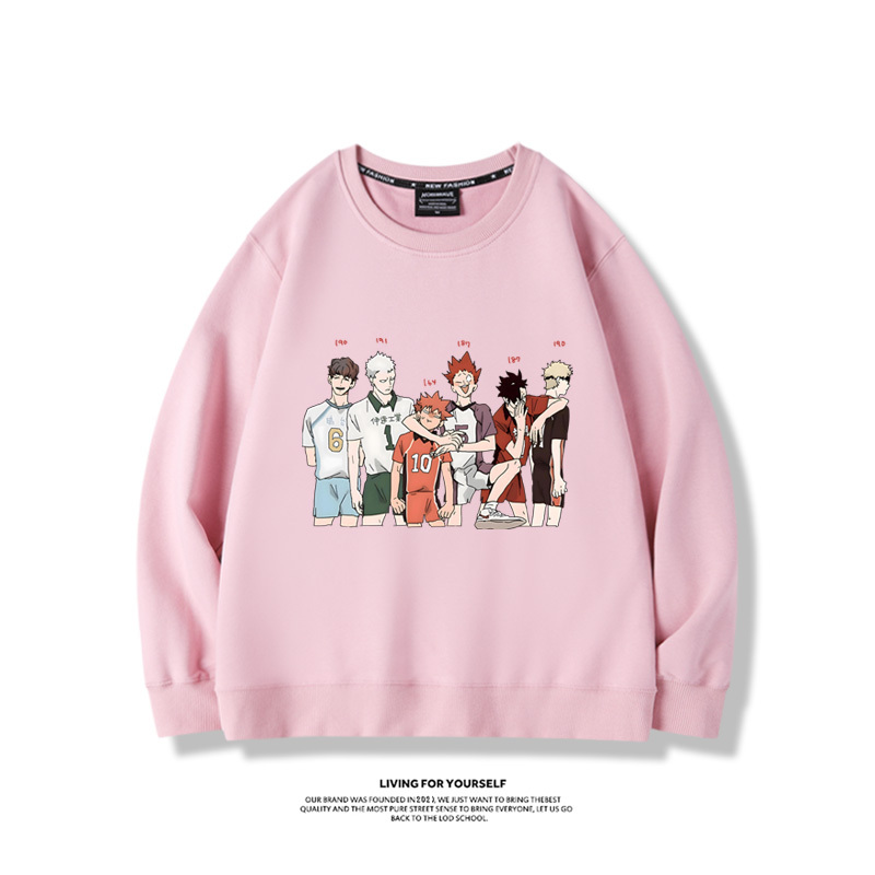 排球少年2024親子情侶裝 圓領長袖