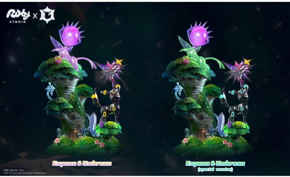 【預購】Ruby Studio 太晶伊布之森第三彈 日月同輝