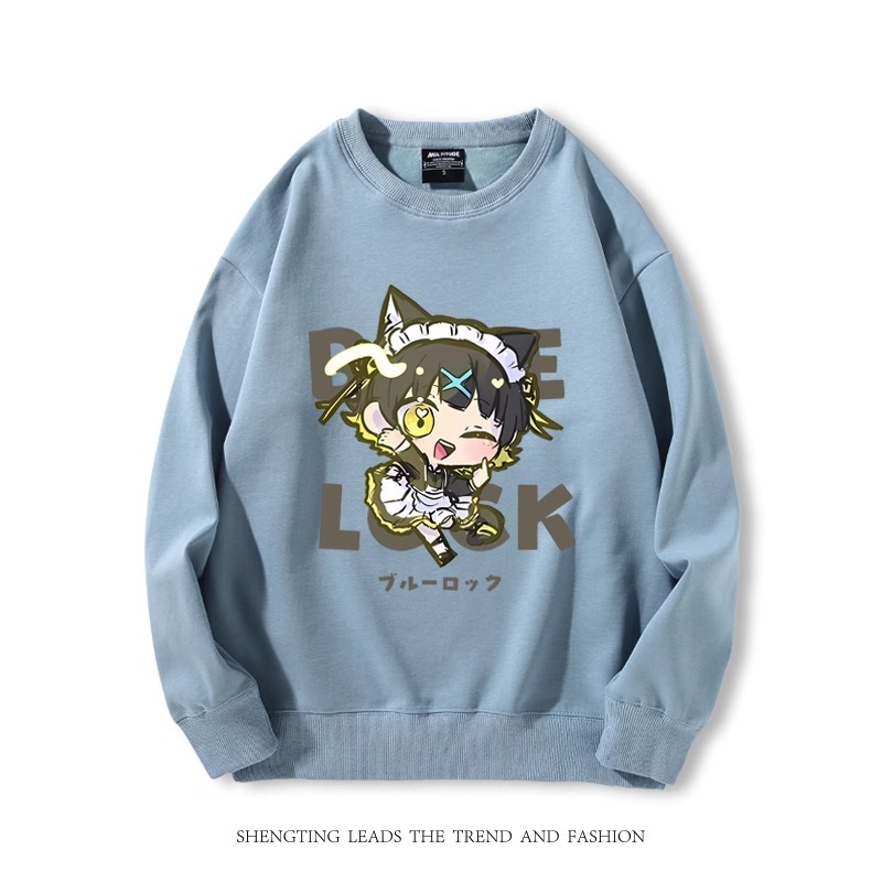 藍色監獄 2024親子情侶裝 圓領長袖