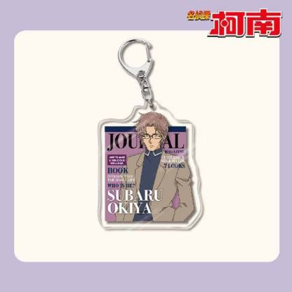 名偵探柯南周邊 灰原哀基德赤井秀一安室透世良真純亞克力鑰匙扣掛飾【單買三件起送】
