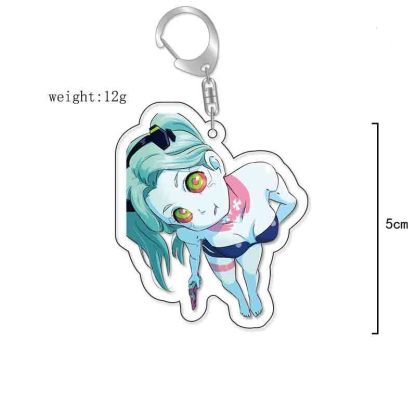 賽博朋克：邊緣行者2077大衛露西麗貝卡賽博浪客Cyberpunk鑰匙扣掛飾【單買三件起送】