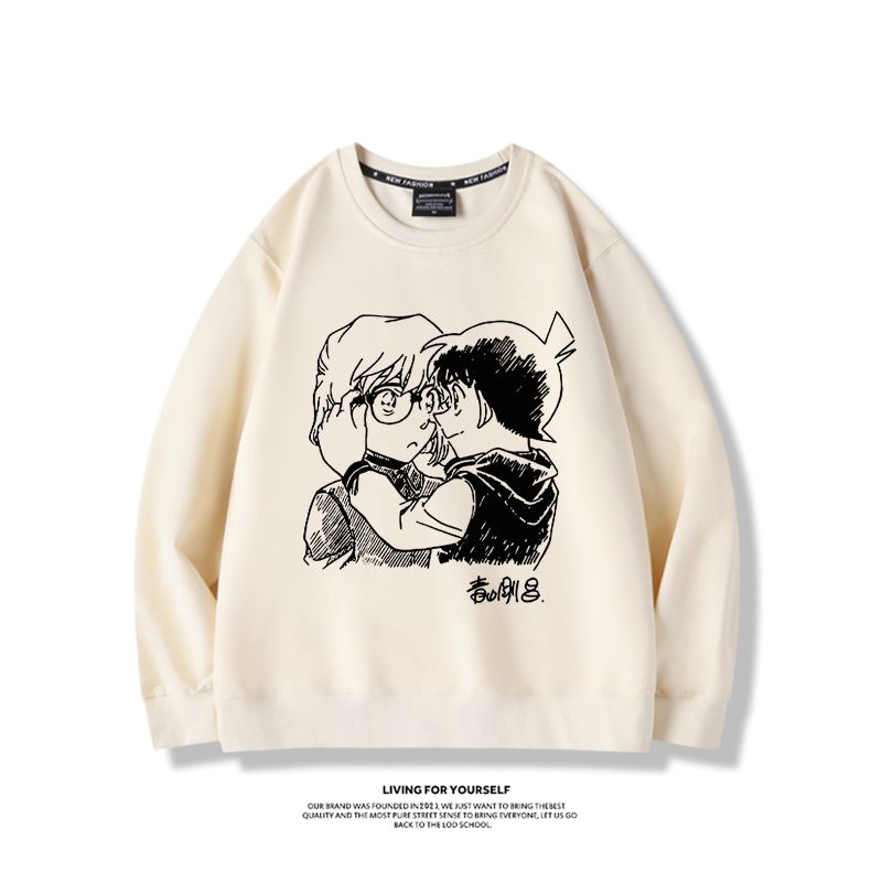 名偵探柯南2024親子情侶裝 圓領長袖