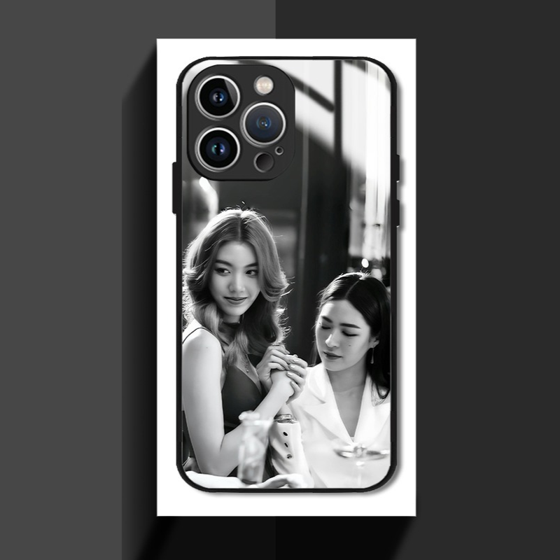 LINGORM 新款高清全包防摔玻璃殼