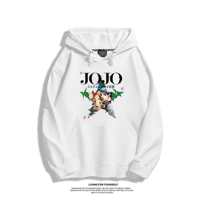 JOJO的奇妙冒險 聯名衛衣2025秋冬新款親子情侶裝連帽衛衣