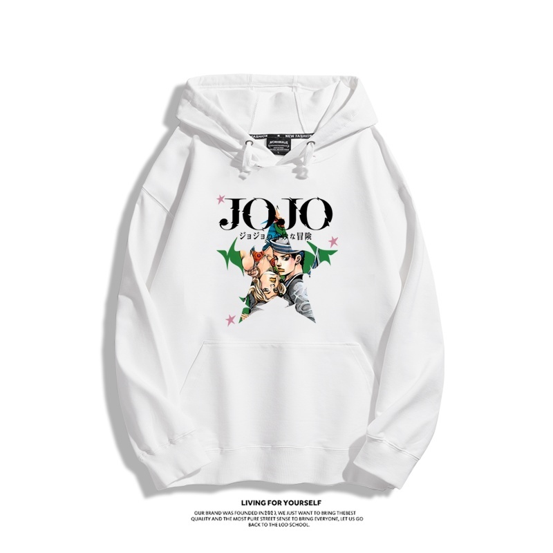 JOJO的奇妙冒險 聯名衛衣2025秋冬新款親子情侶裝連帽衛衣